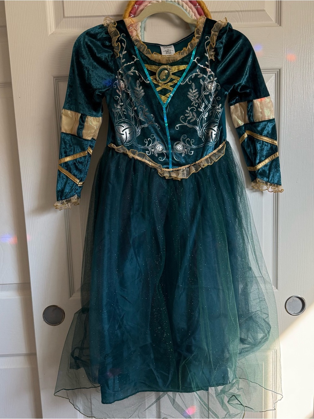 Disney Store Merida Brave Costume Gown Girls Size 7/8